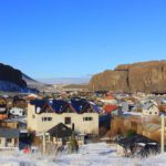 Nevas intermitentes en El Chaltén