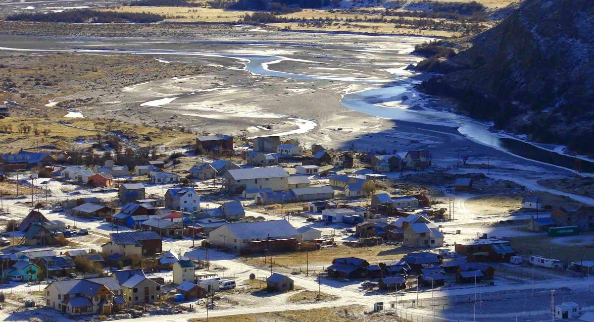 Vista aérea El Chaltén