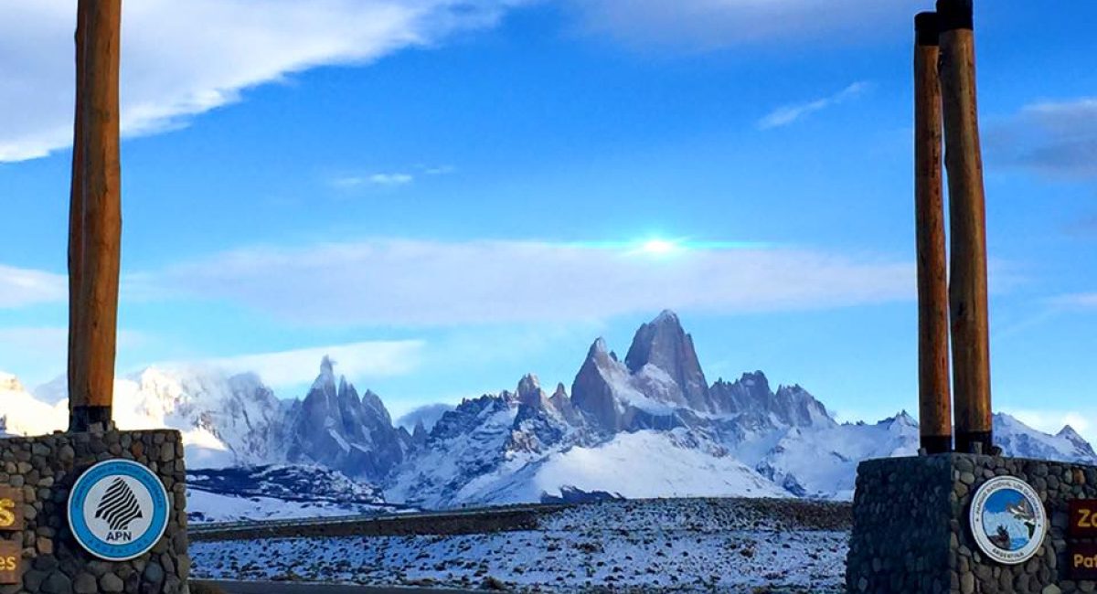 Ingreso a PN Chaltén