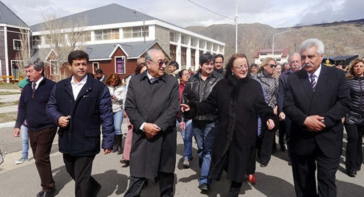 Purichelli y Alicia Kirchner en el Chalten